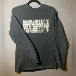 Jordan Shirt Mens XS Black Long Sleeve Basketball 23 Engineered Graphic Nike